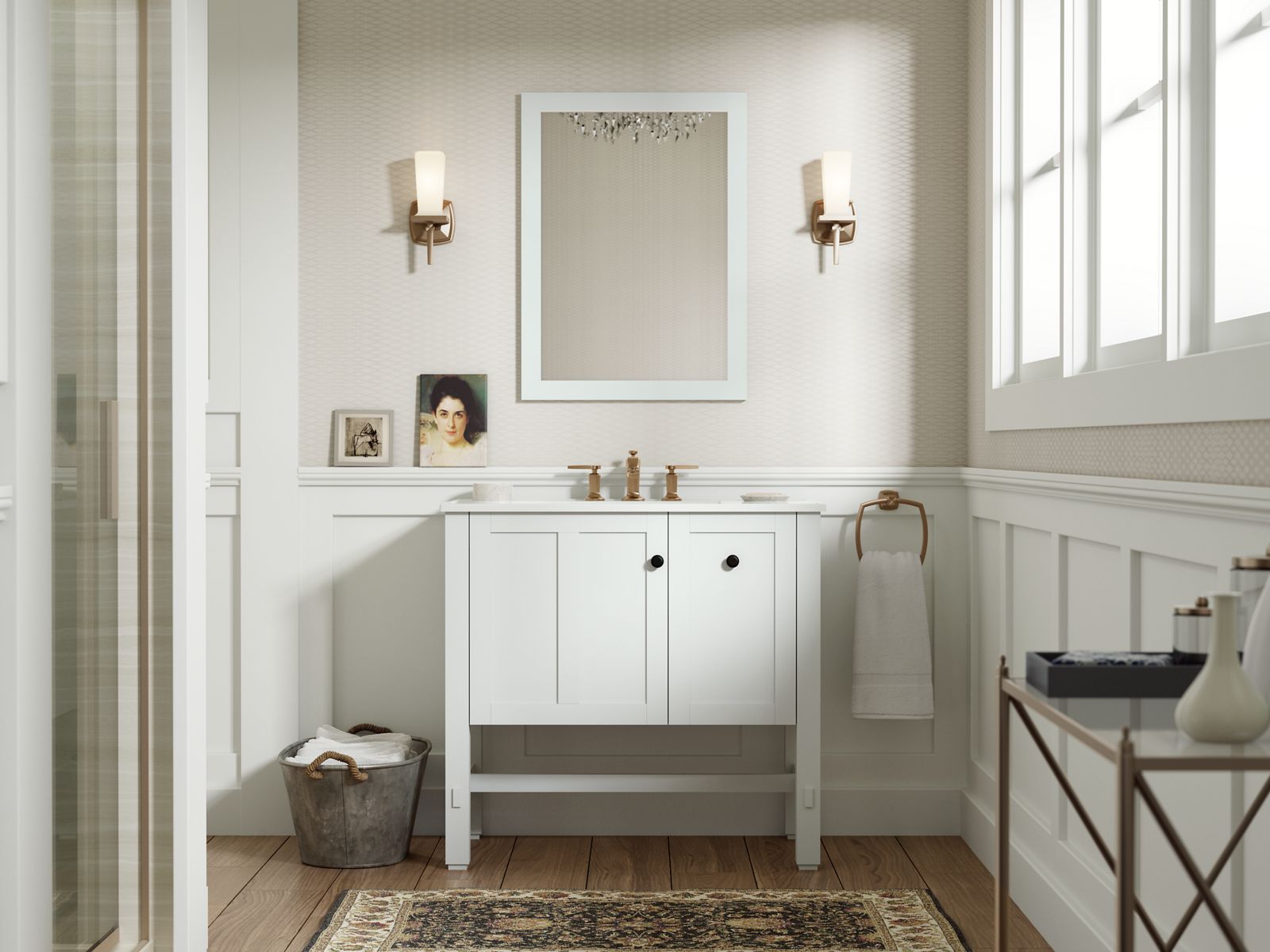 Up to 2 walls & multiple product categories visible