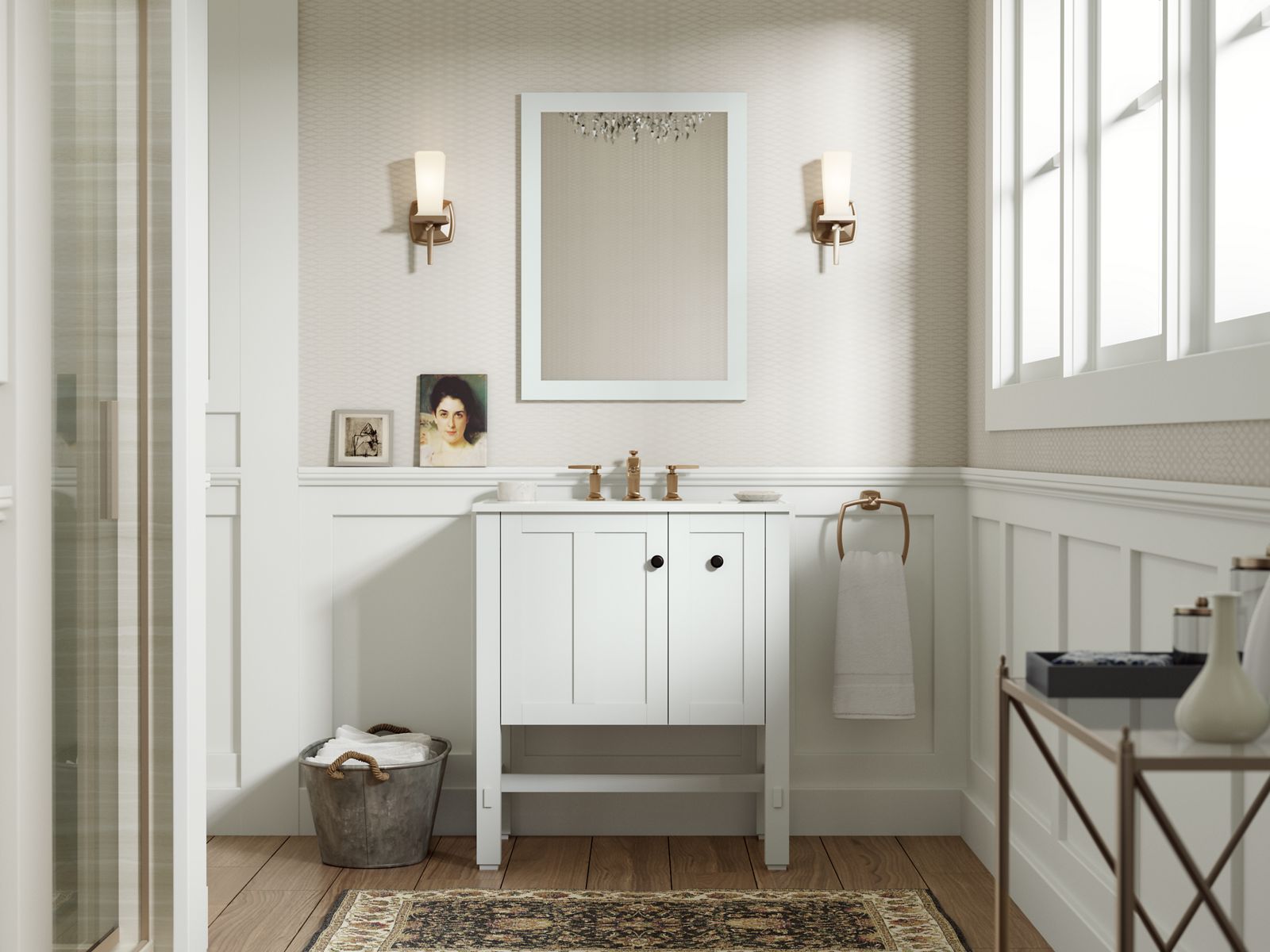 Up to 2 walls & multiple product categories visible