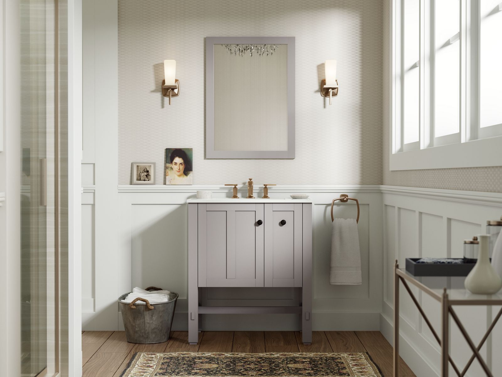 Up to 2 walls & multiple product categories visible
