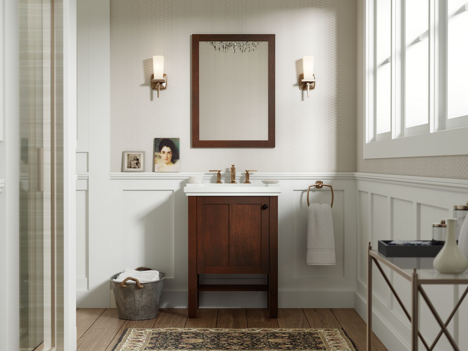 Up to 2 walls & multiple product categories visible