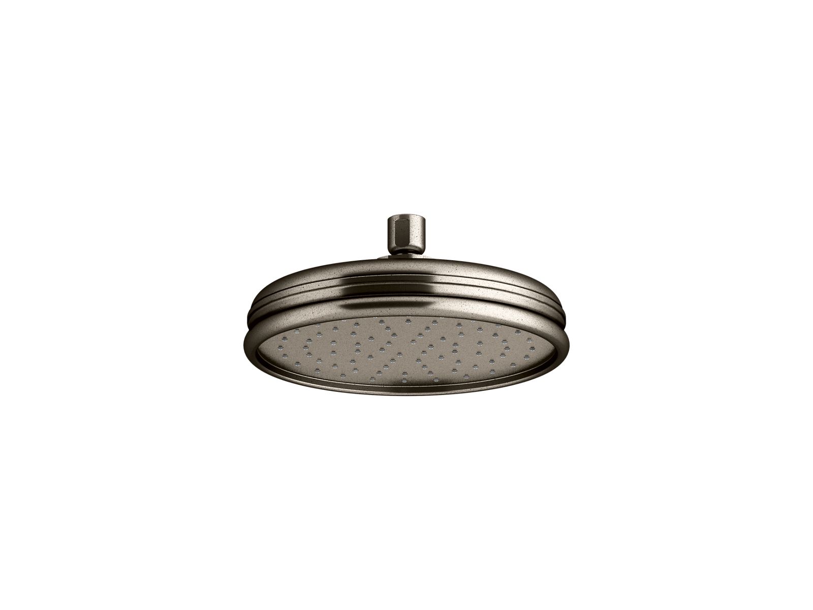 8" single-function rainhead, 2.5 gpm