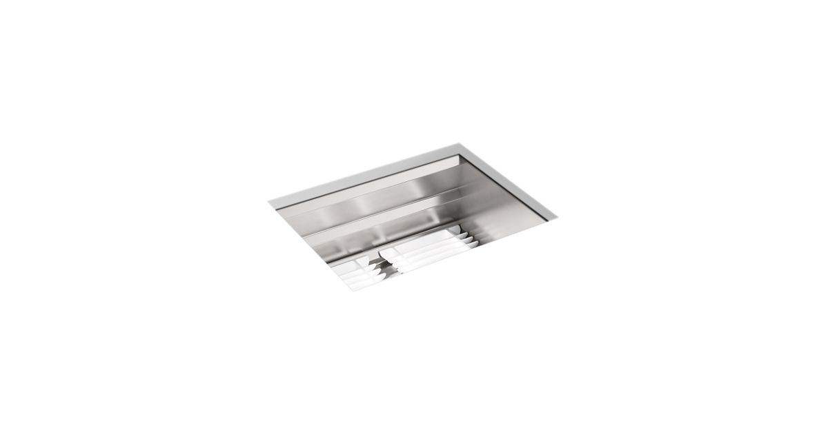 Prolific Undermount Workstation Kitchen Sink K23650 KOHLER KOHLER