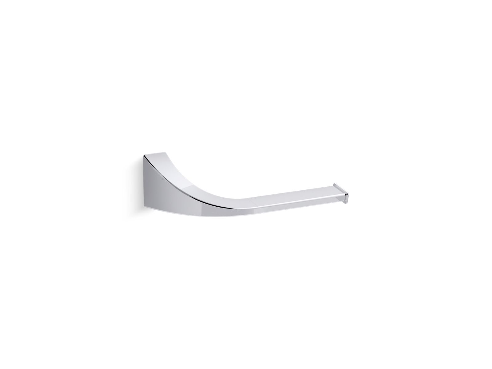 KOHLER Wall Mounted Toilet Paper Holder in Matte Black Katun