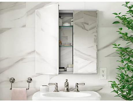 Medicine Cabinets Surface Mount In Wall Framed More Kohler - Bathroom Medicine Cabinet Design Ideas