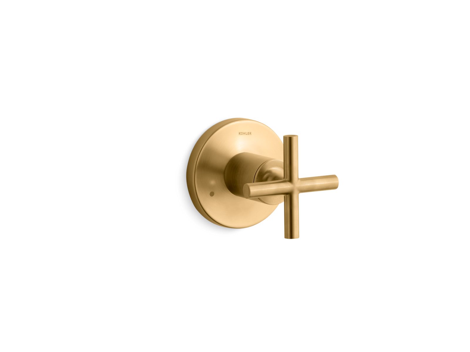 Purist MasterShower transfer valve trim with cross handle