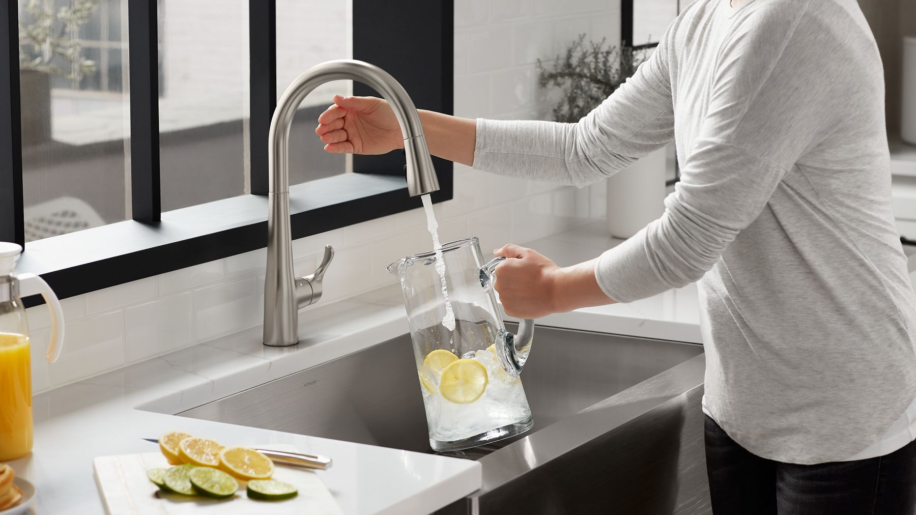 Touchless Kitchen Faucets with Response® Technology | KOHLER