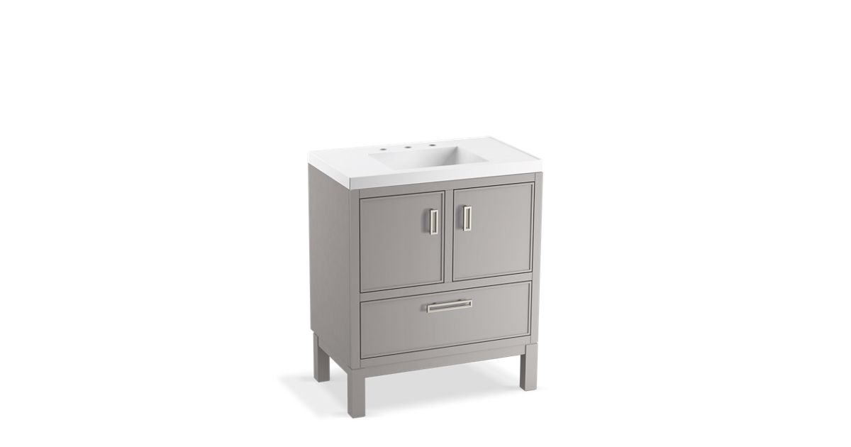 KR81118PB Rubicon 30Inch Vanity with Top KOHLER