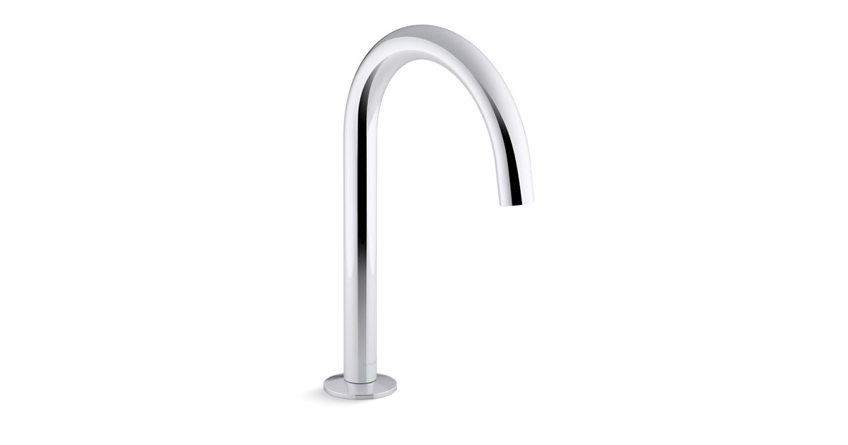 K-77985 | Components Deck-Mount Bath Spout with Tube Design | KOHLER