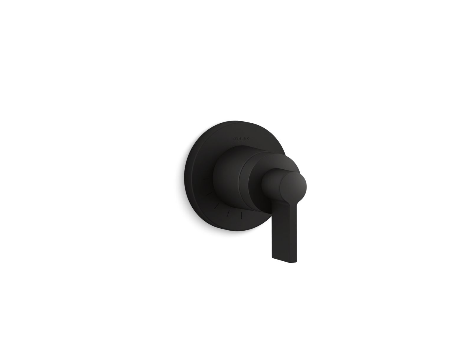Components MasterShower volume control valve trim with Lever handle