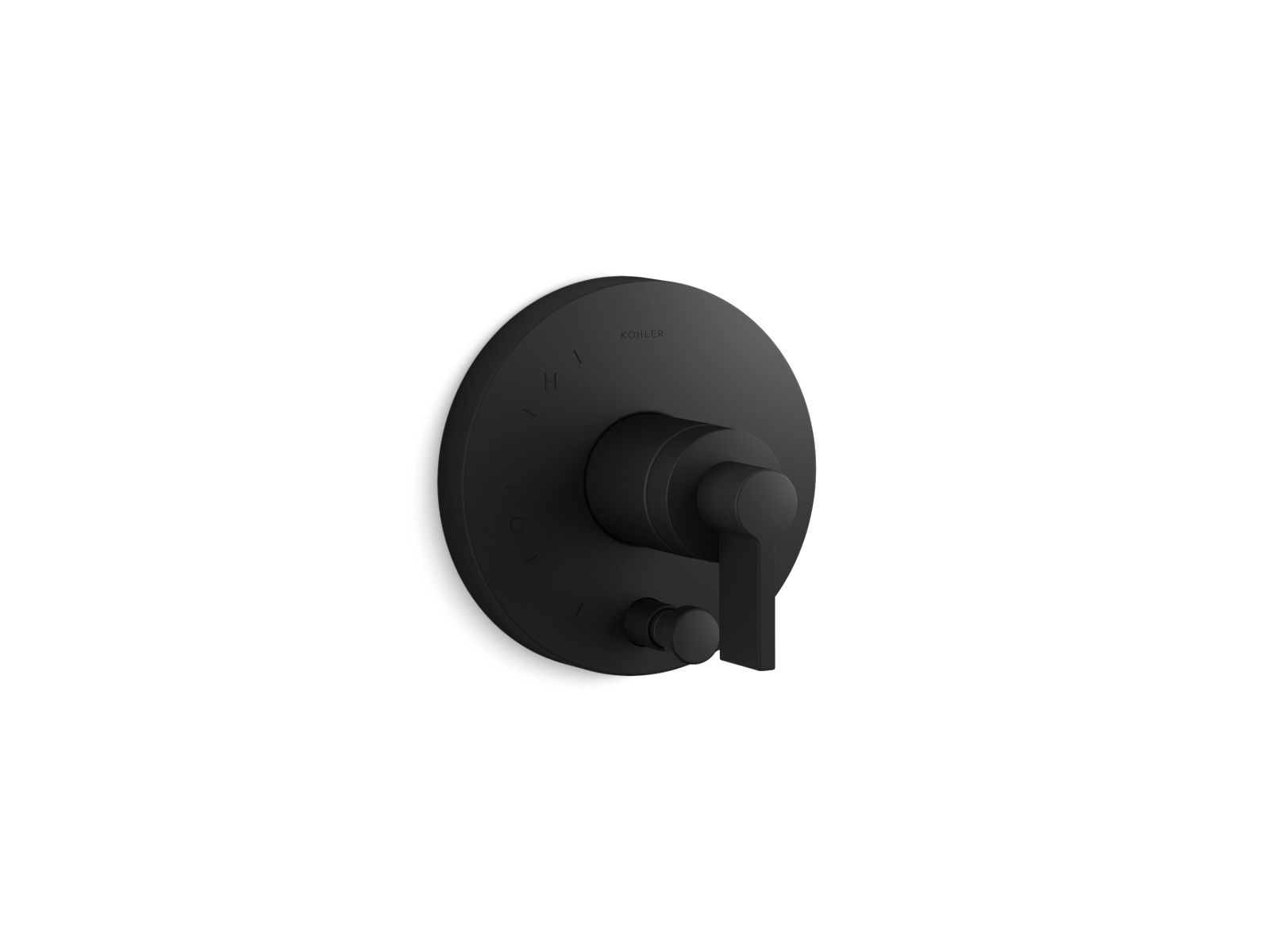 Components Rite-Temp valve trim with Lever handle and diverter