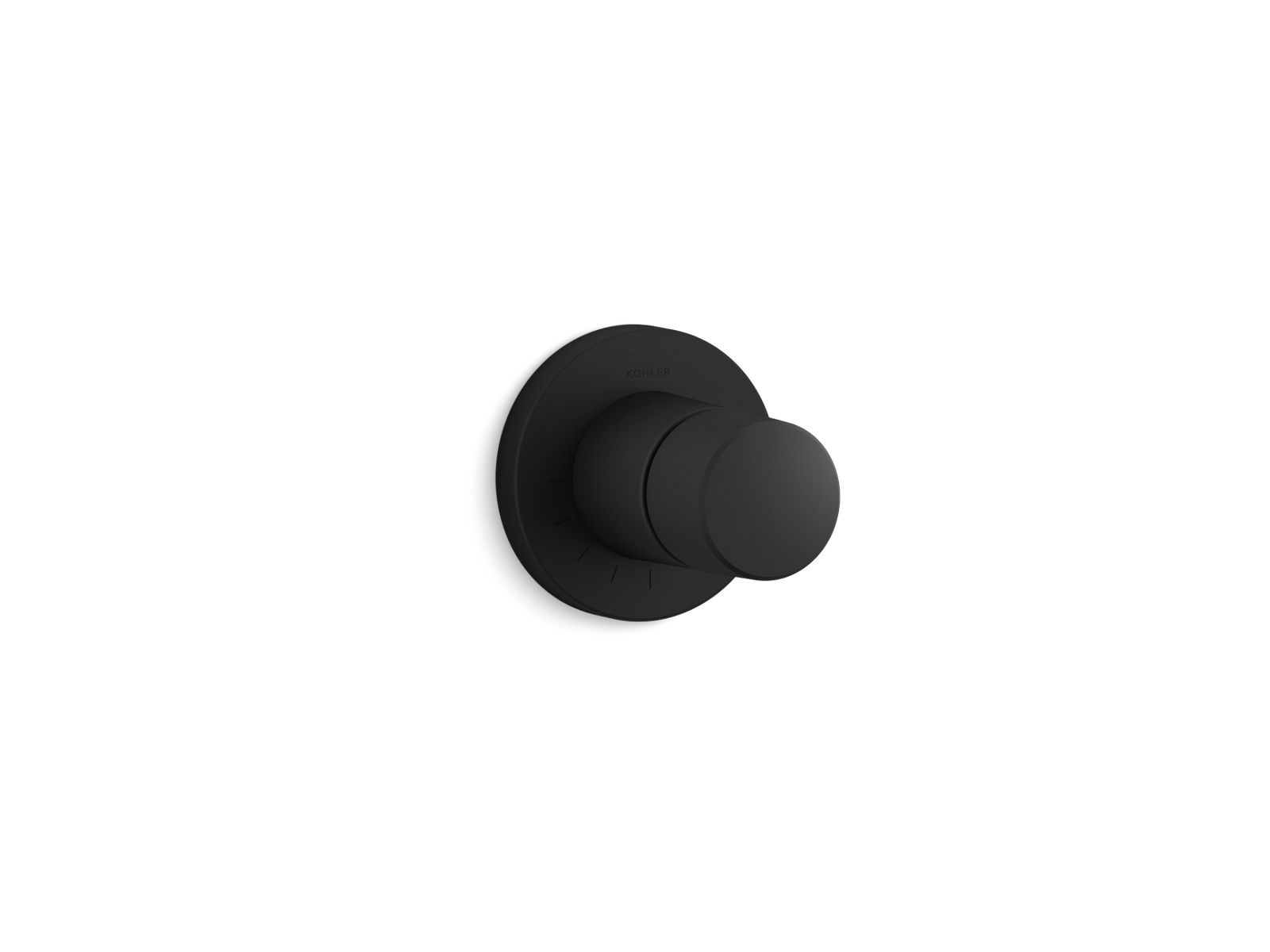 Components MasterShower volume control valve trim with Oyl handle