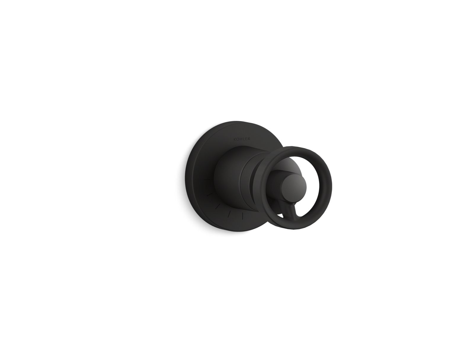 Components MasterShower volume control valve trim with Industrial handle