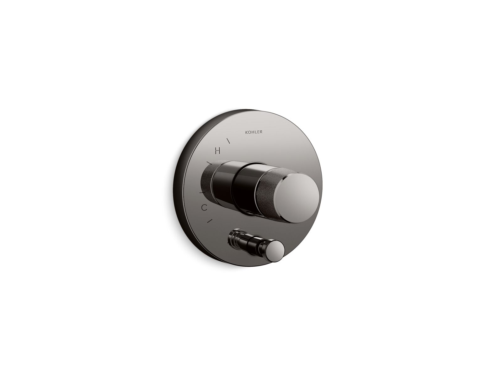 Components Rite-Temp valve trim with Oyl handle and diverter