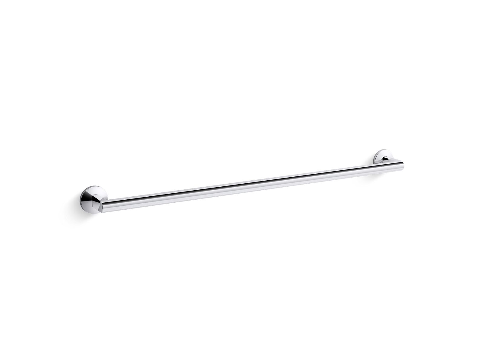 30 brushed nickel online towel bar