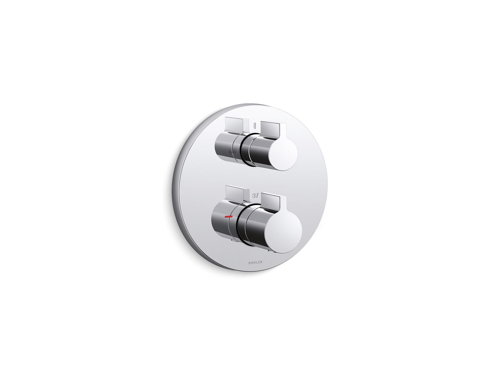 Components™ Thermostatic bath & shower valve and trim with Lever