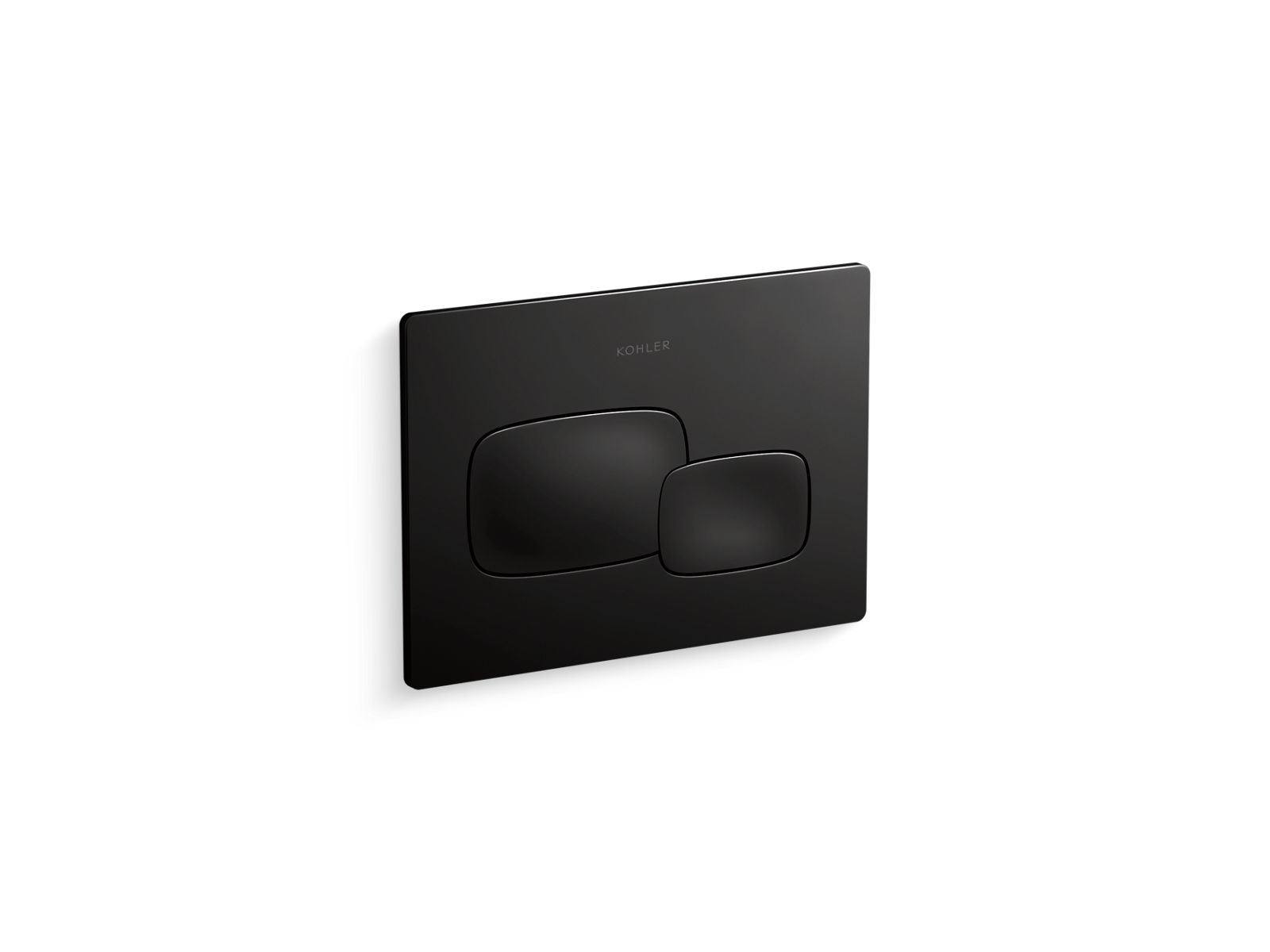 Cue Flush actuator plate for 2"x 4" in-wall tank and carrier system