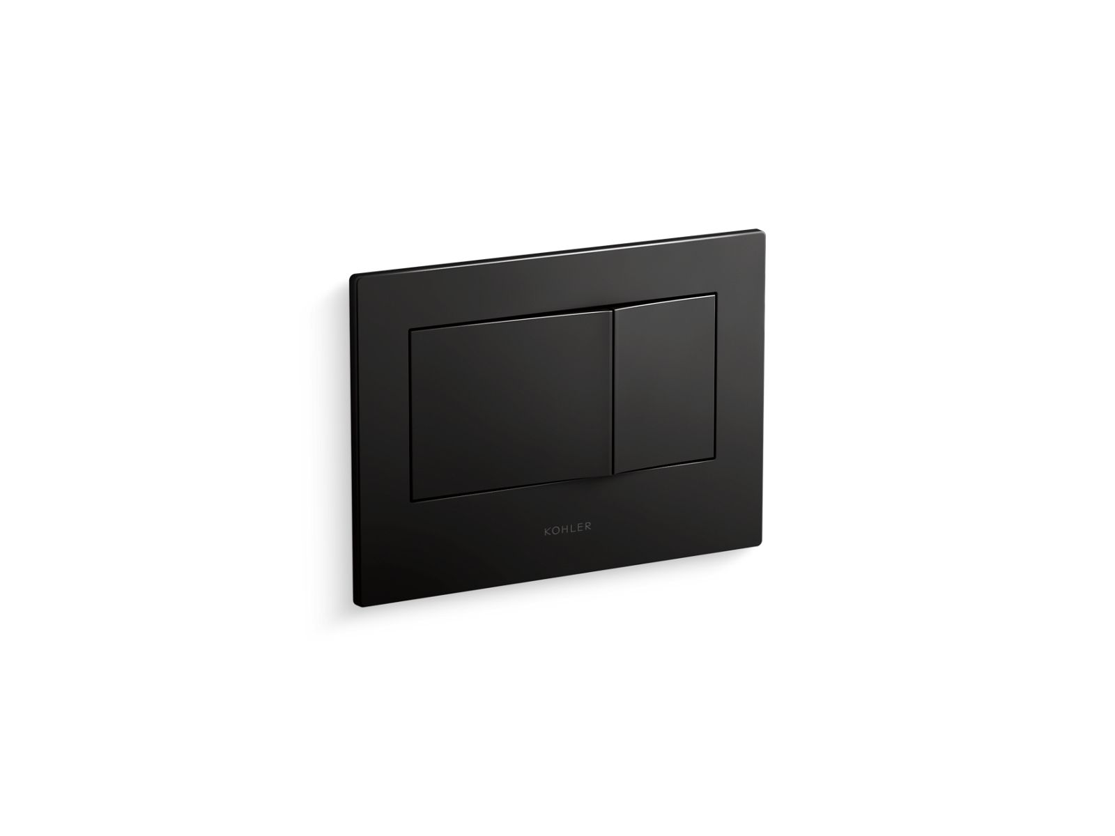 Bevel Flush actuator plate for 2"x4" in-wall tank and carrier system