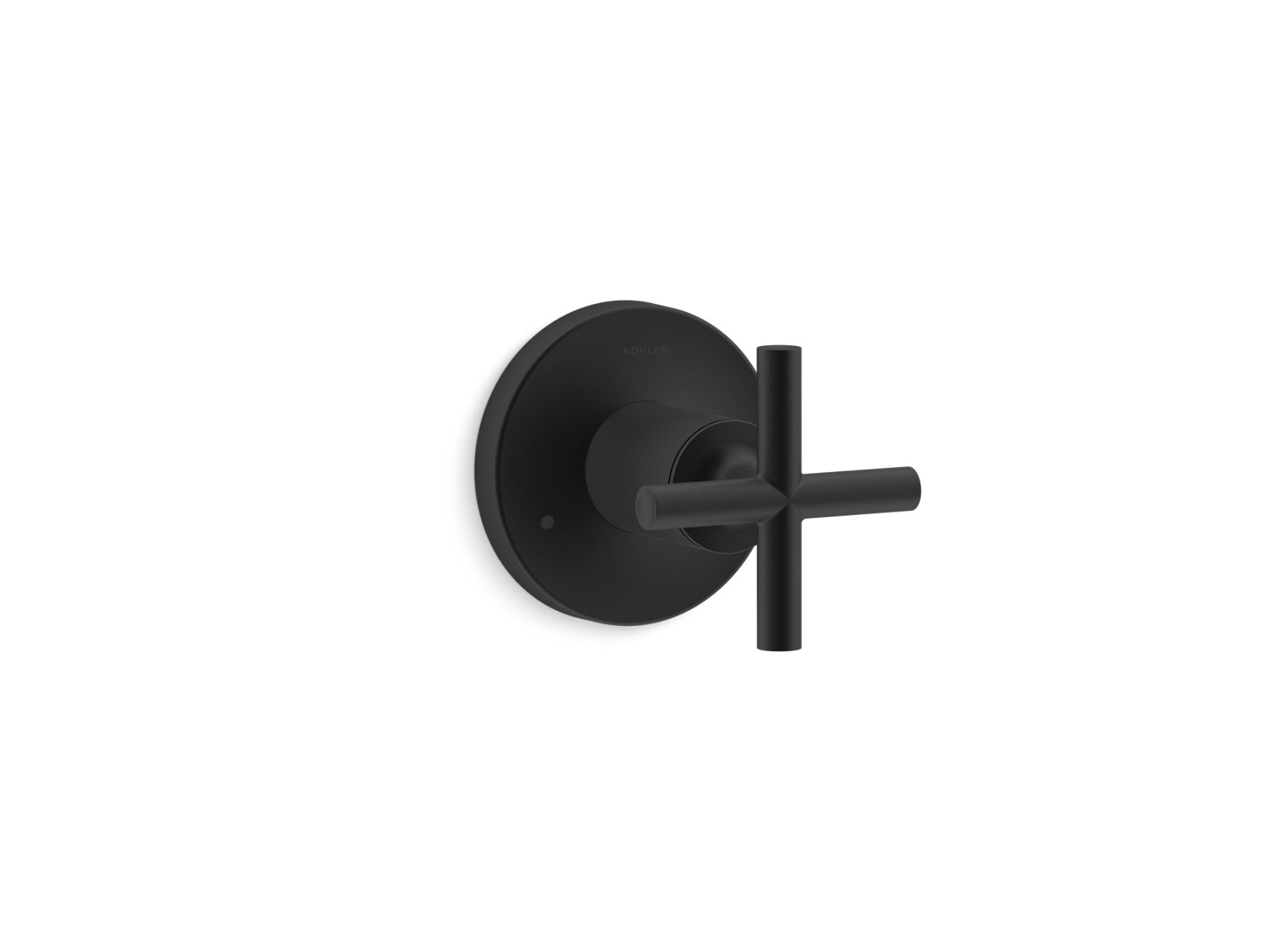Purist MasterShower transfer valve trim with cross handle