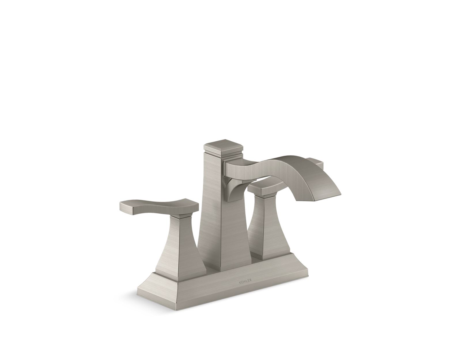 Kohler Co., Bathroom Faucet, Inspired by Craftsman architecture, the Truss™ bathroom faucet has familiar, clean lines for a