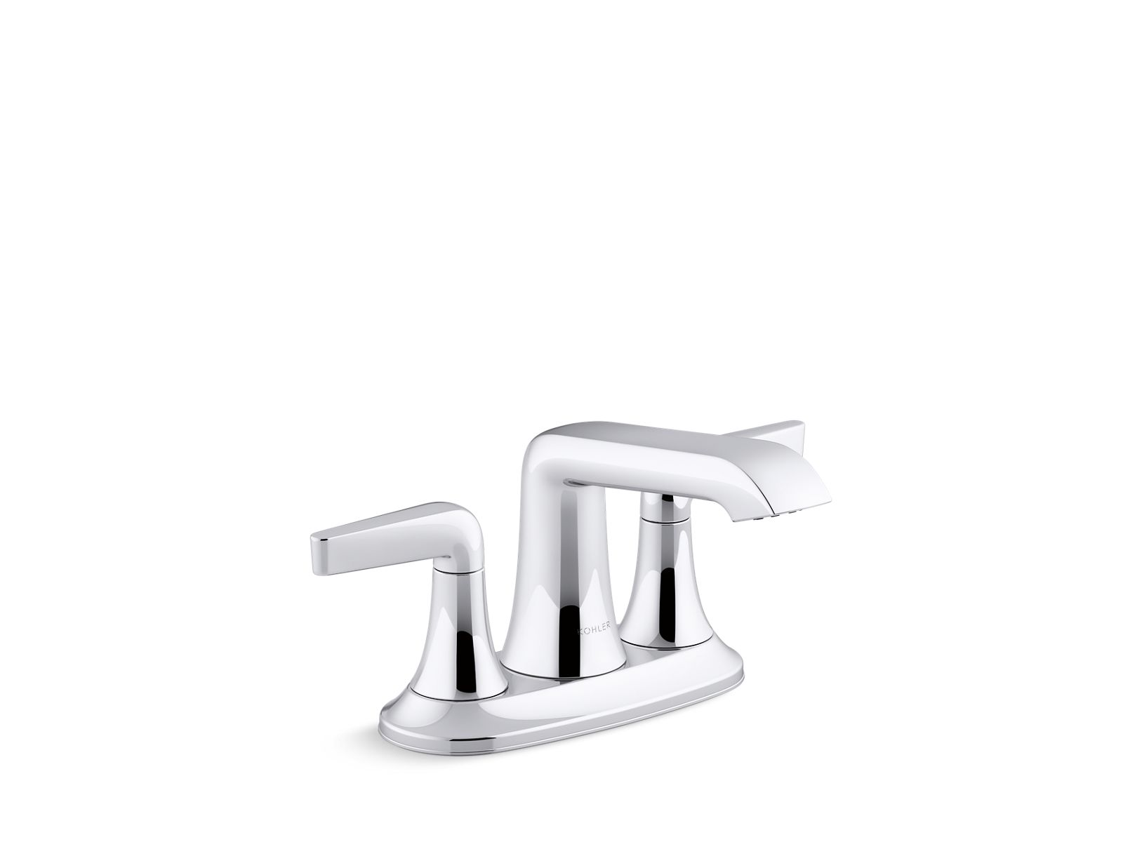 Kohler Co., Bathroom Faucet, The design of the Tempered bathroom faucet collection balances strong, squared edges and steep