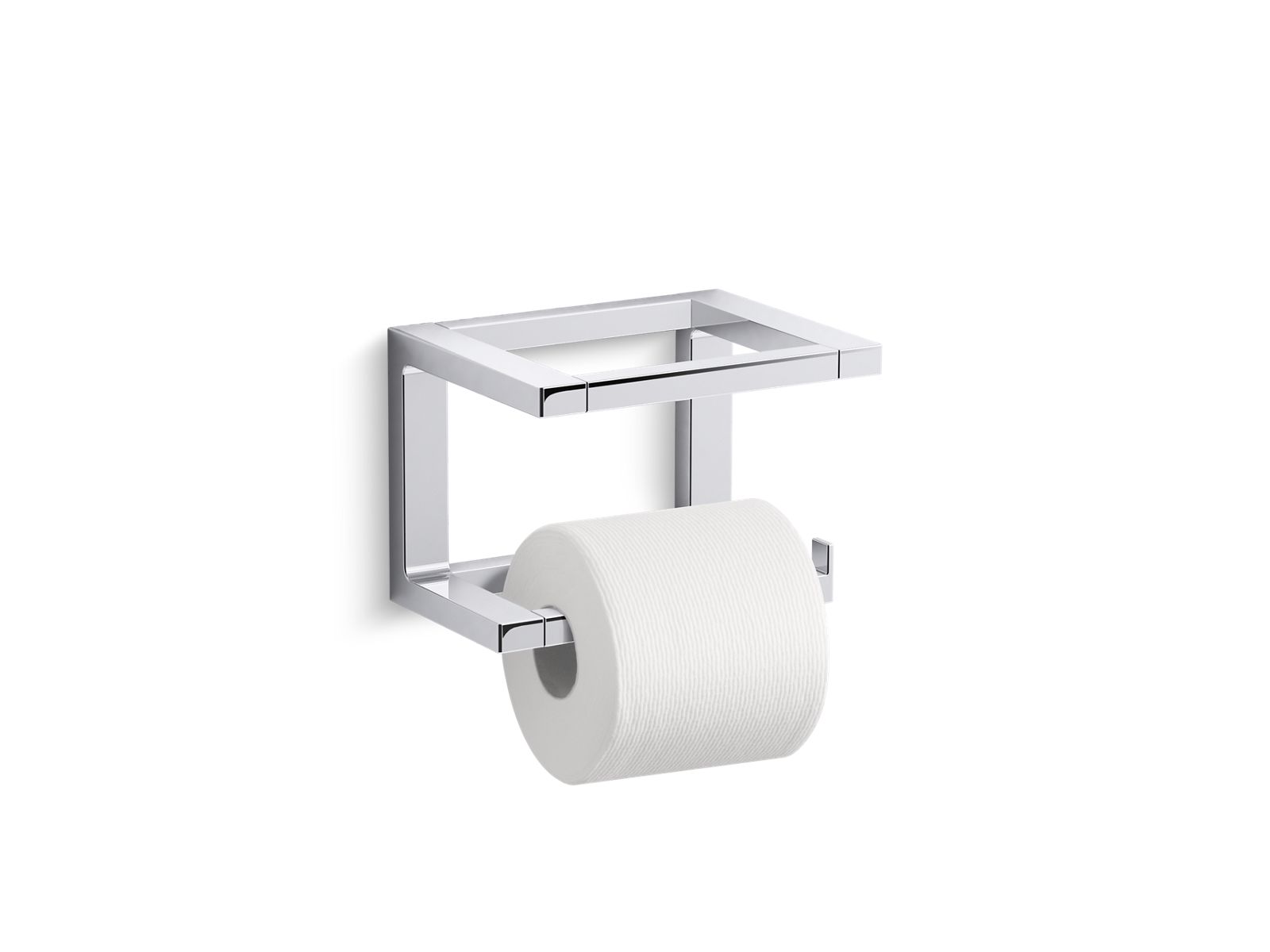 K31750CP Draft™ Pivoting toilet paper holder Studio KOHLER®