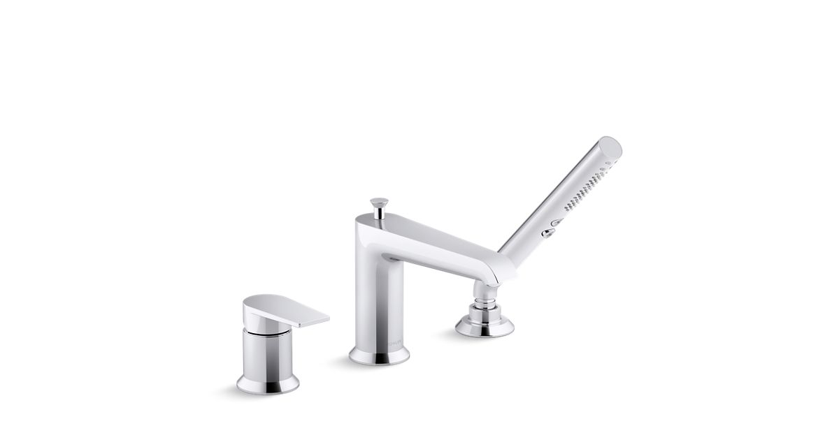 K 97070 4 Hint Deck Mount Bath Faucet Kohler