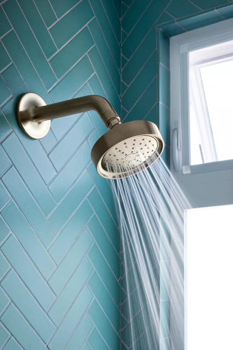 K-98457X-AK-CP | Purist SHWERHD W/ARM&FLANGE | Studio KOHLER®