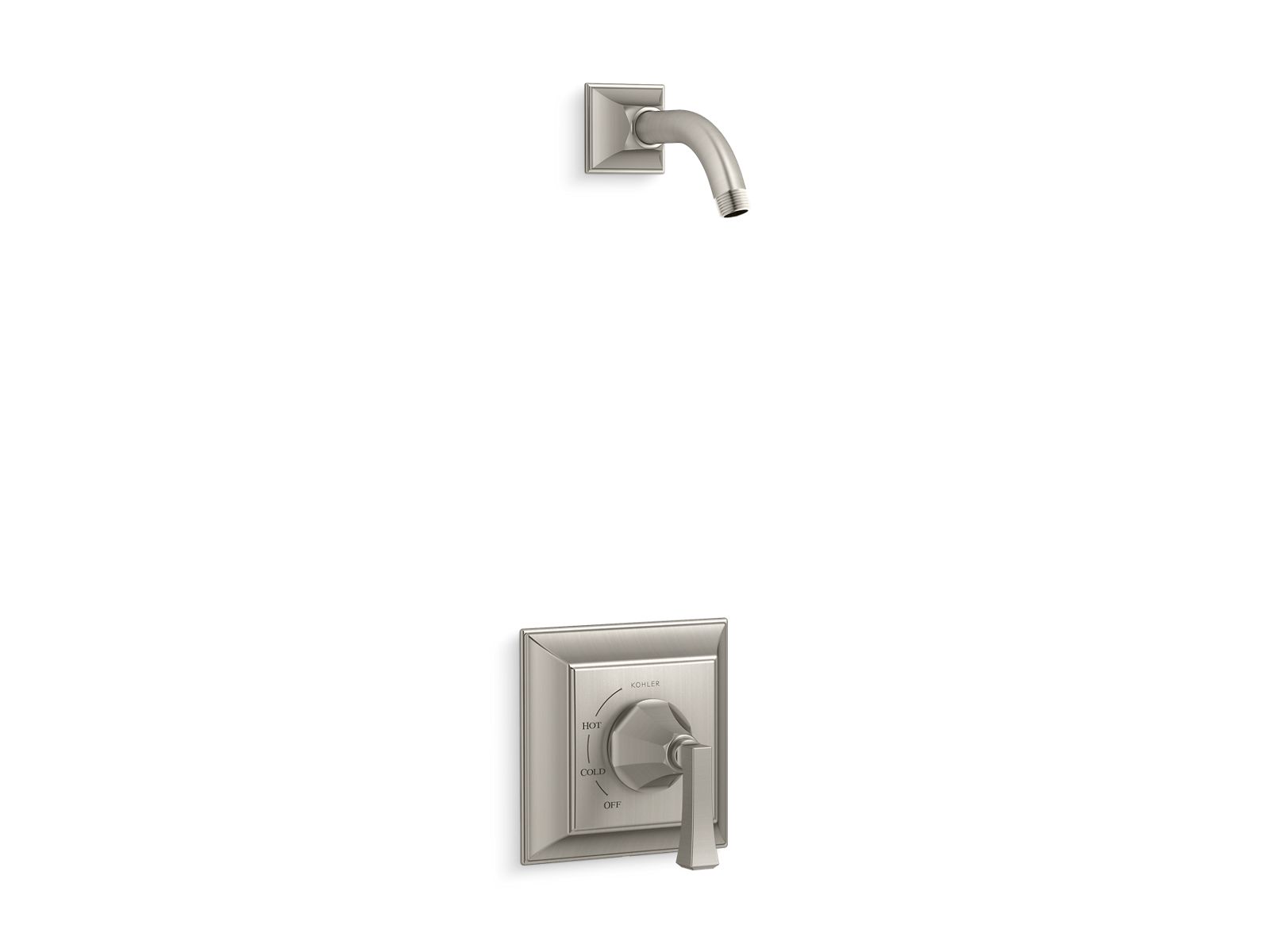 Memoirs Stately Rite-Temp shower trim kit, without showerhead