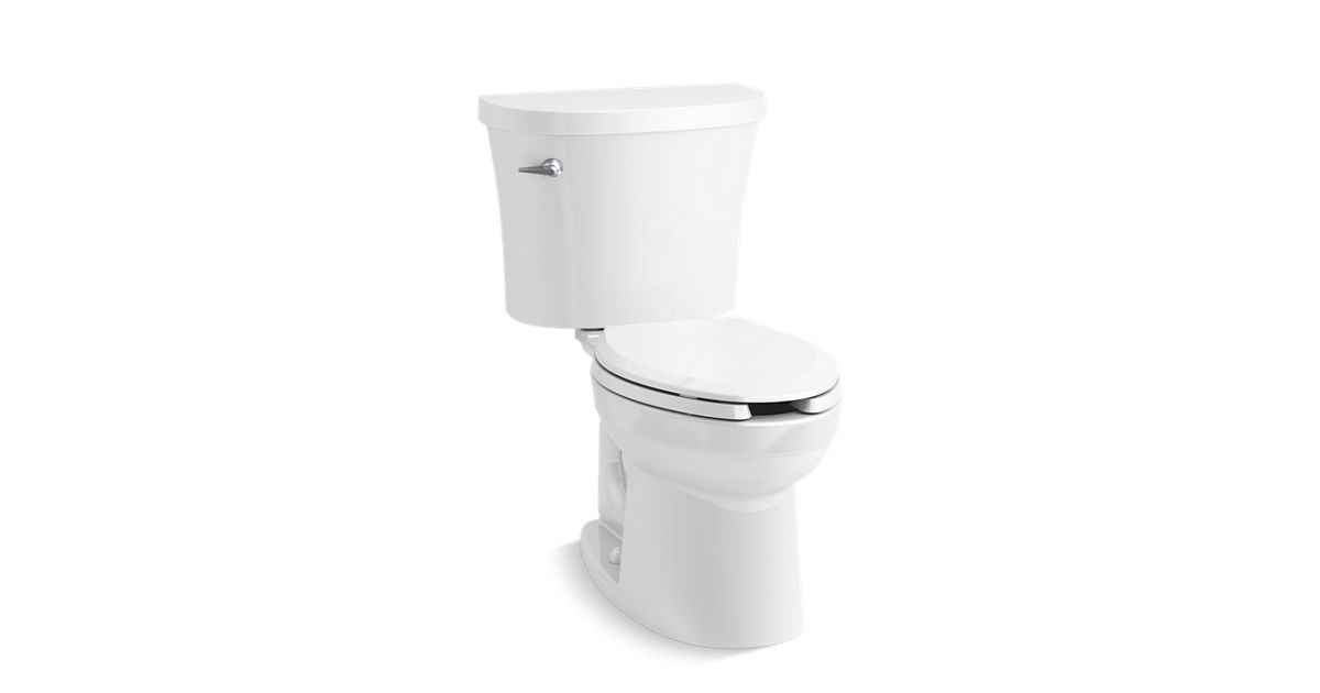 K-25087 | Kingston Two-Piece Toilet, 1.28 GPF | KOHLER Canada