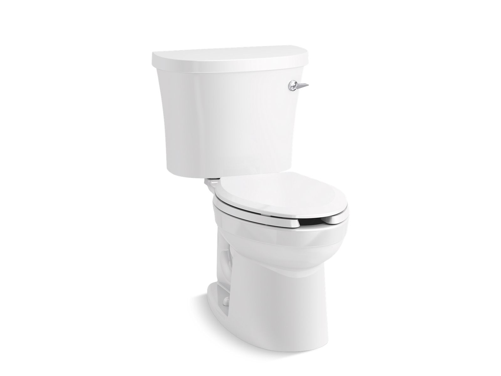 Kohler Co., Toilet, The Kingston™ two-piece toilet is precision-engineered to deliver uncompromising performance and