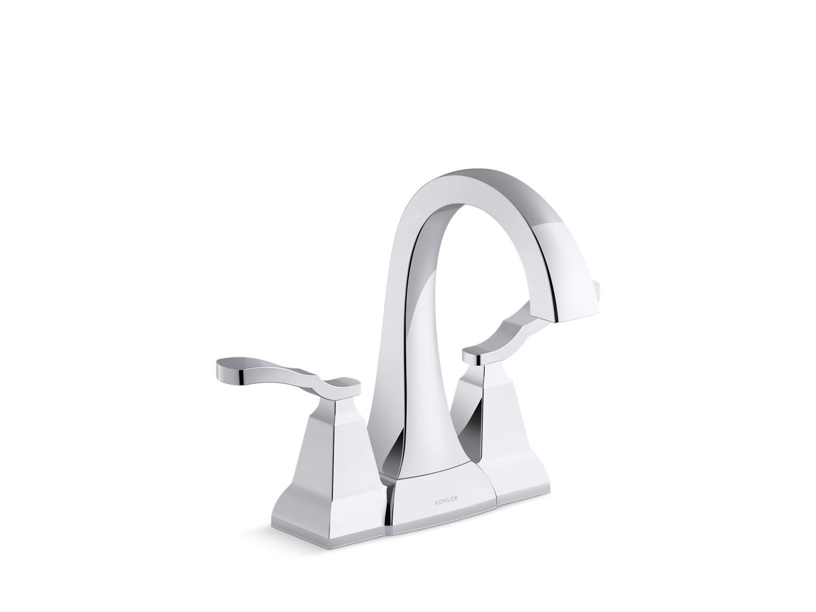 Kohler Co., Bathroom Faucet, A unique blend of classic and contemporary, Ridgeport shows familiar stately lines updated with