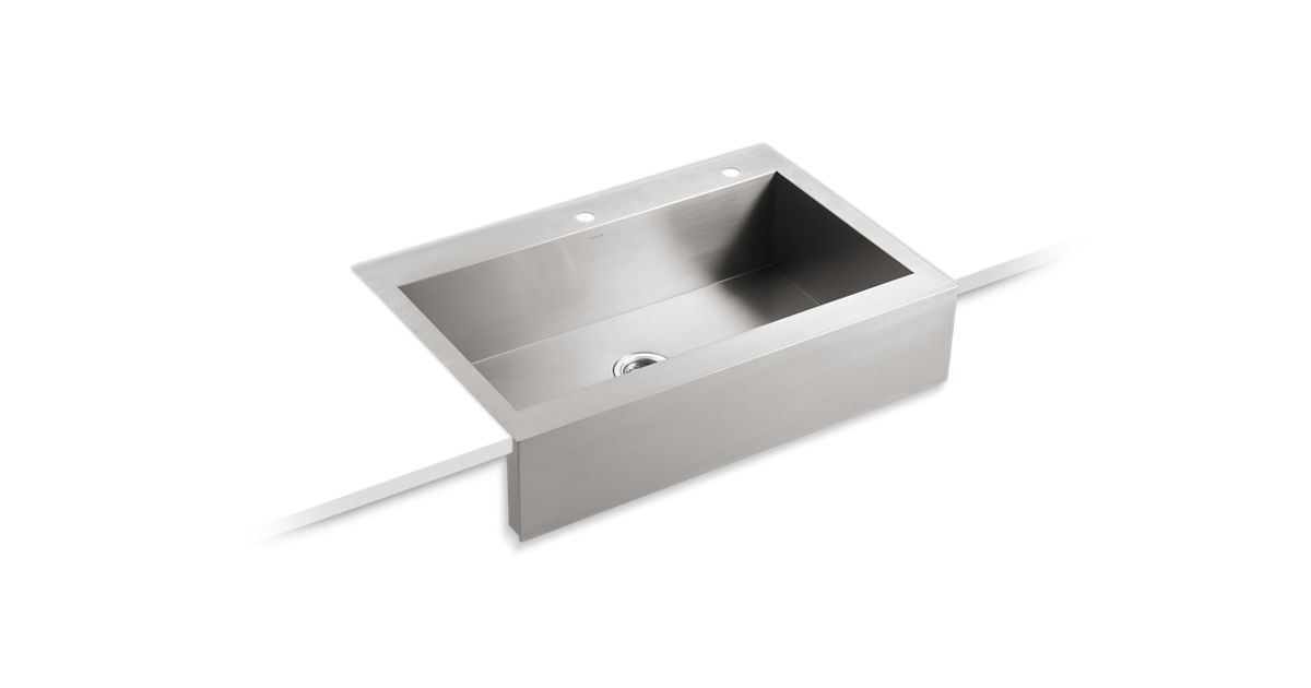 KR39422NA Vault 36Inch TopMount ApronFront Kitchen Sink KOHLER Canada