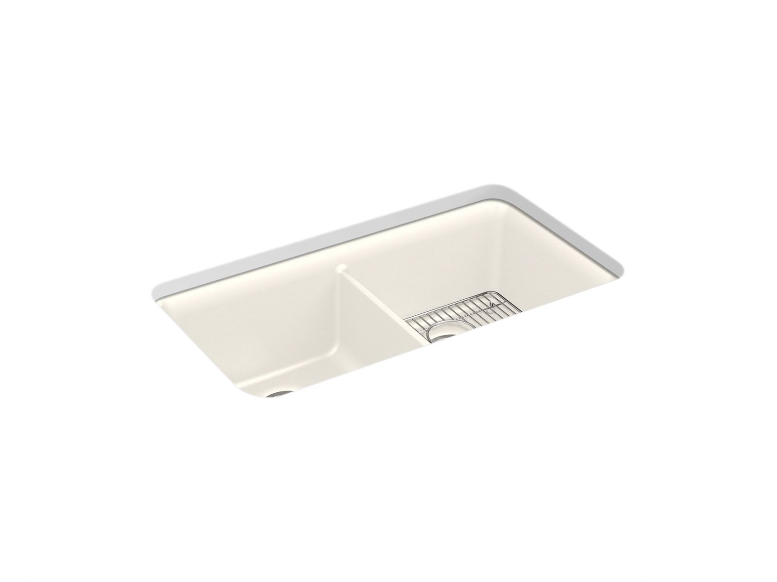 Cairn® 33-1/2" undermount double-bowl kitchen sink