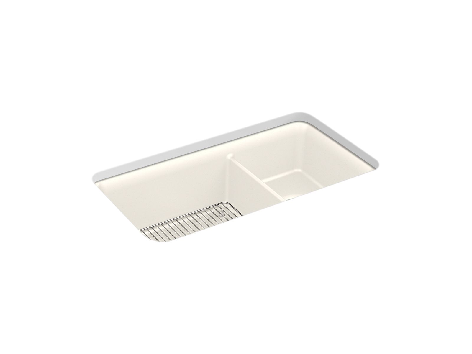 Cairn® 33-1/2" undermount double-bowl kitchen sink