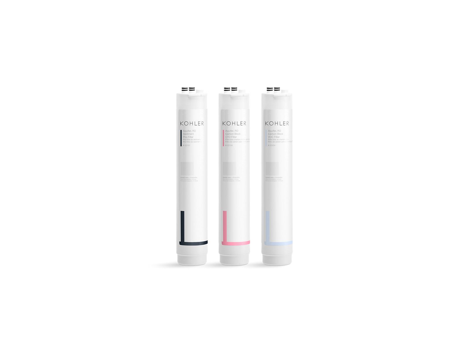 Aquifer Reverse osmosis (RO) replacement filter 3-pack