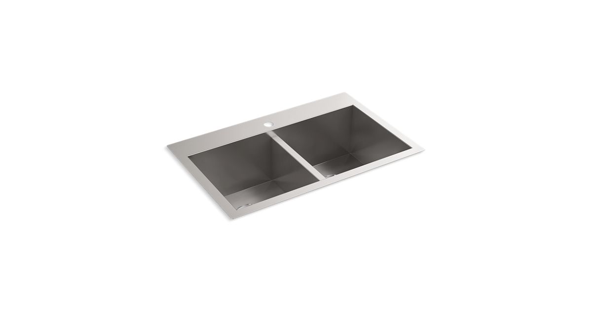 Vault Top-/Undermount Sink | K-80167-1 | KOHLER | KOHLER Canada