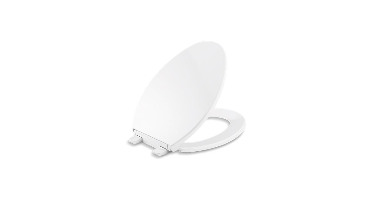 K R22111 Wellworth Elongated Toilet Seat With Quick Release Kohler - Do All Kohler Elongated Toilet Seats Fit