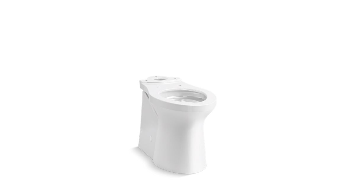 Irvine Skirted ChairHeight Toilet Bowl K20485 KOHLER KOHLER