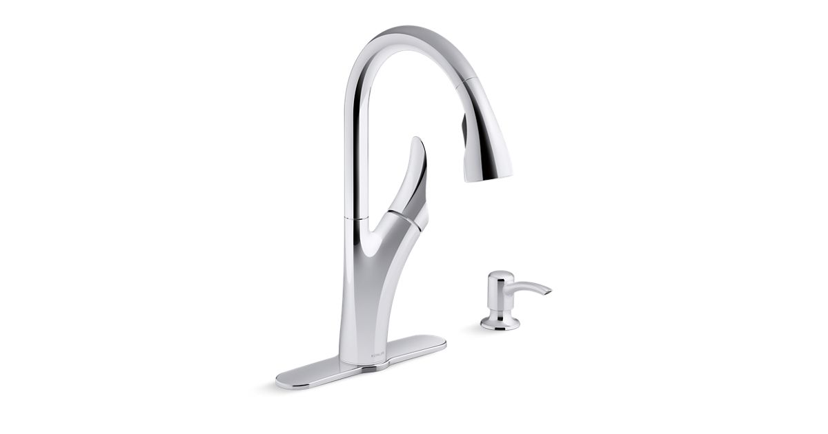 K-REC32323-SD | Touchless Pull-Down Kitchen Faucet | KOHLER