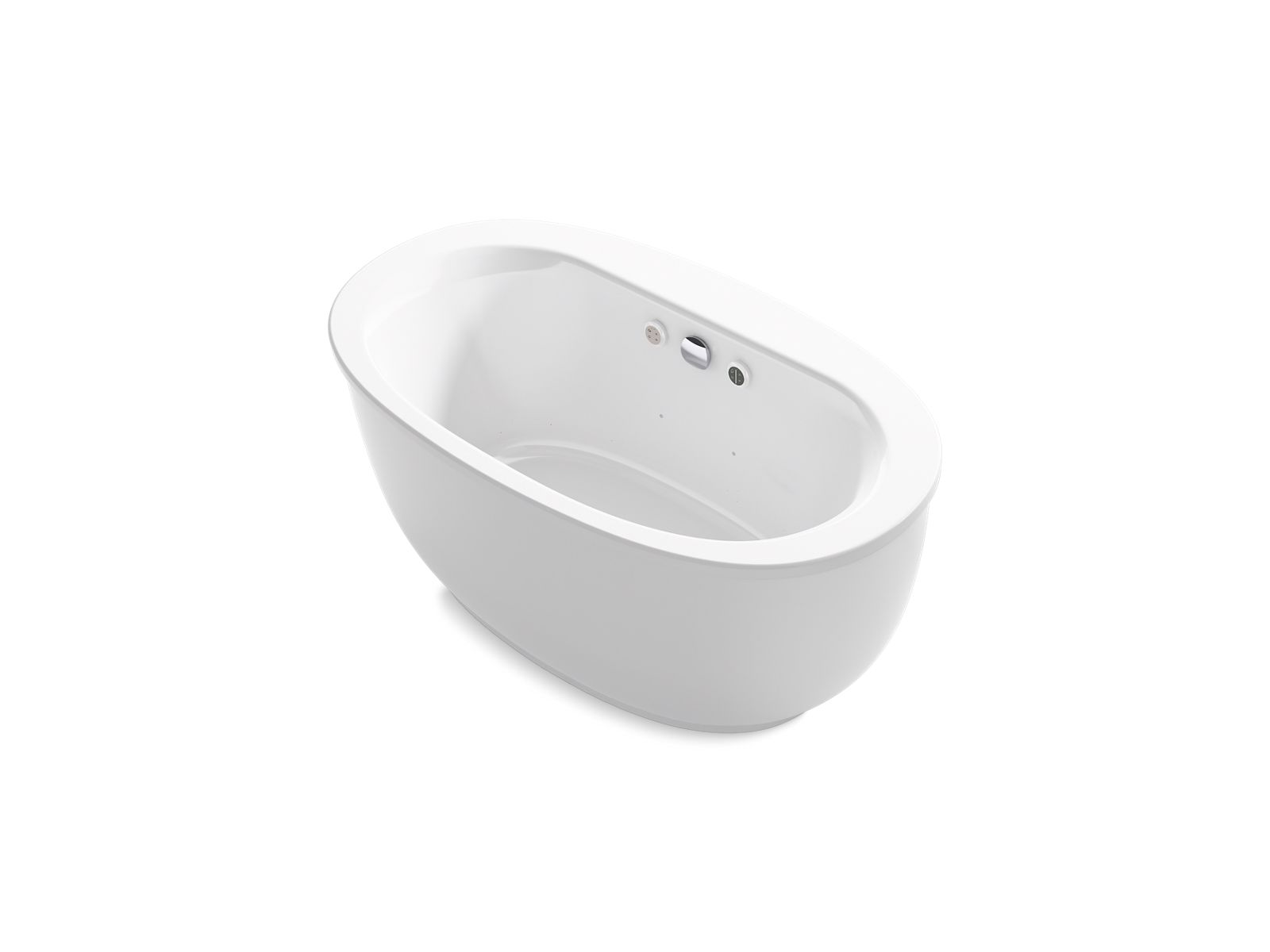 KOHLER | K-24009-GHW | Sunstruck 5 Ft. Heated BubbleMassage Bath 