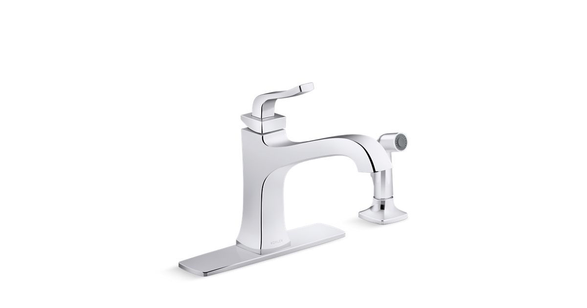 KR26581 Rubicon SingleHandle Kitchen Faucet KOHLER Canada