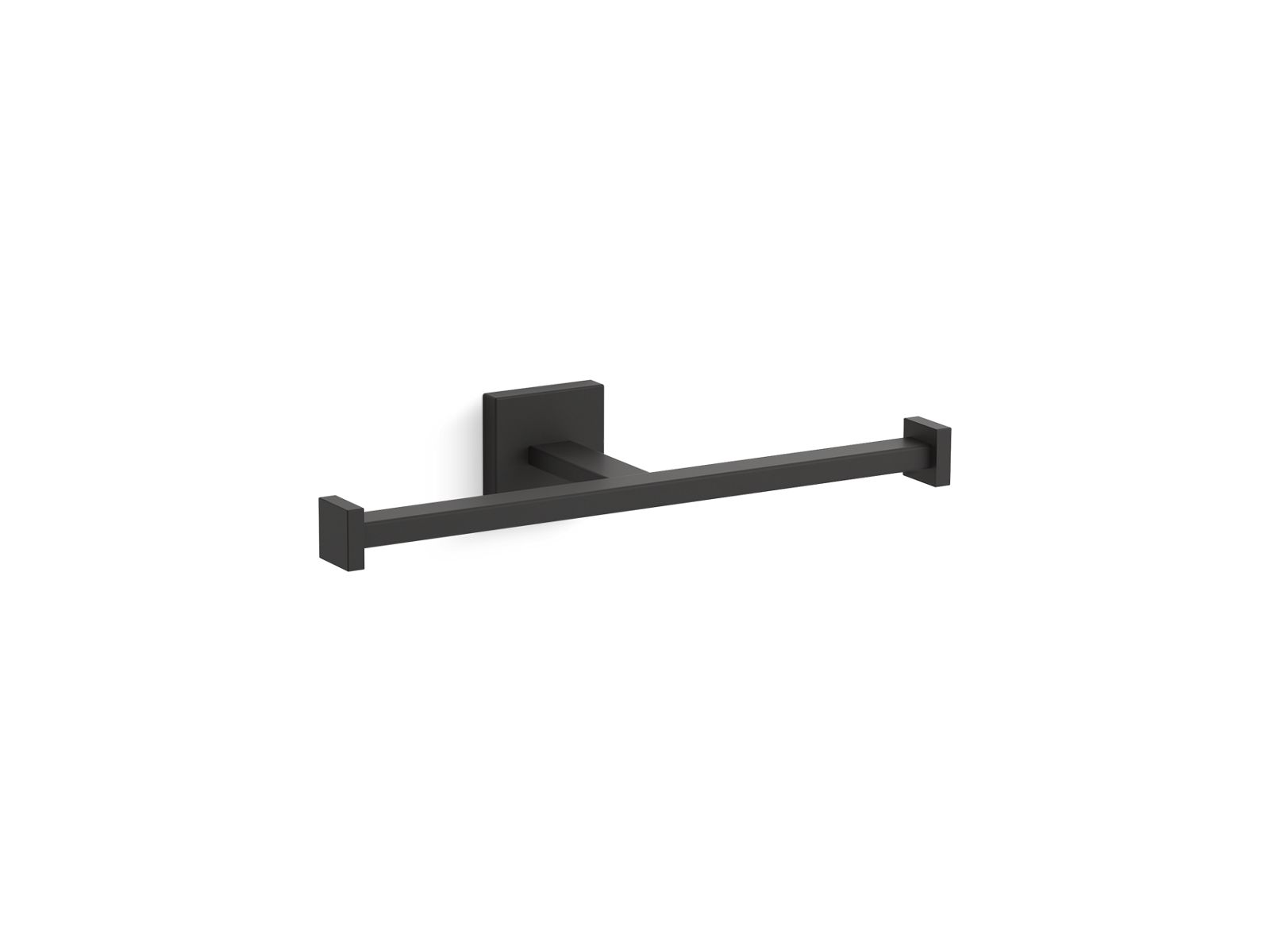 Square Double toilet paper holder