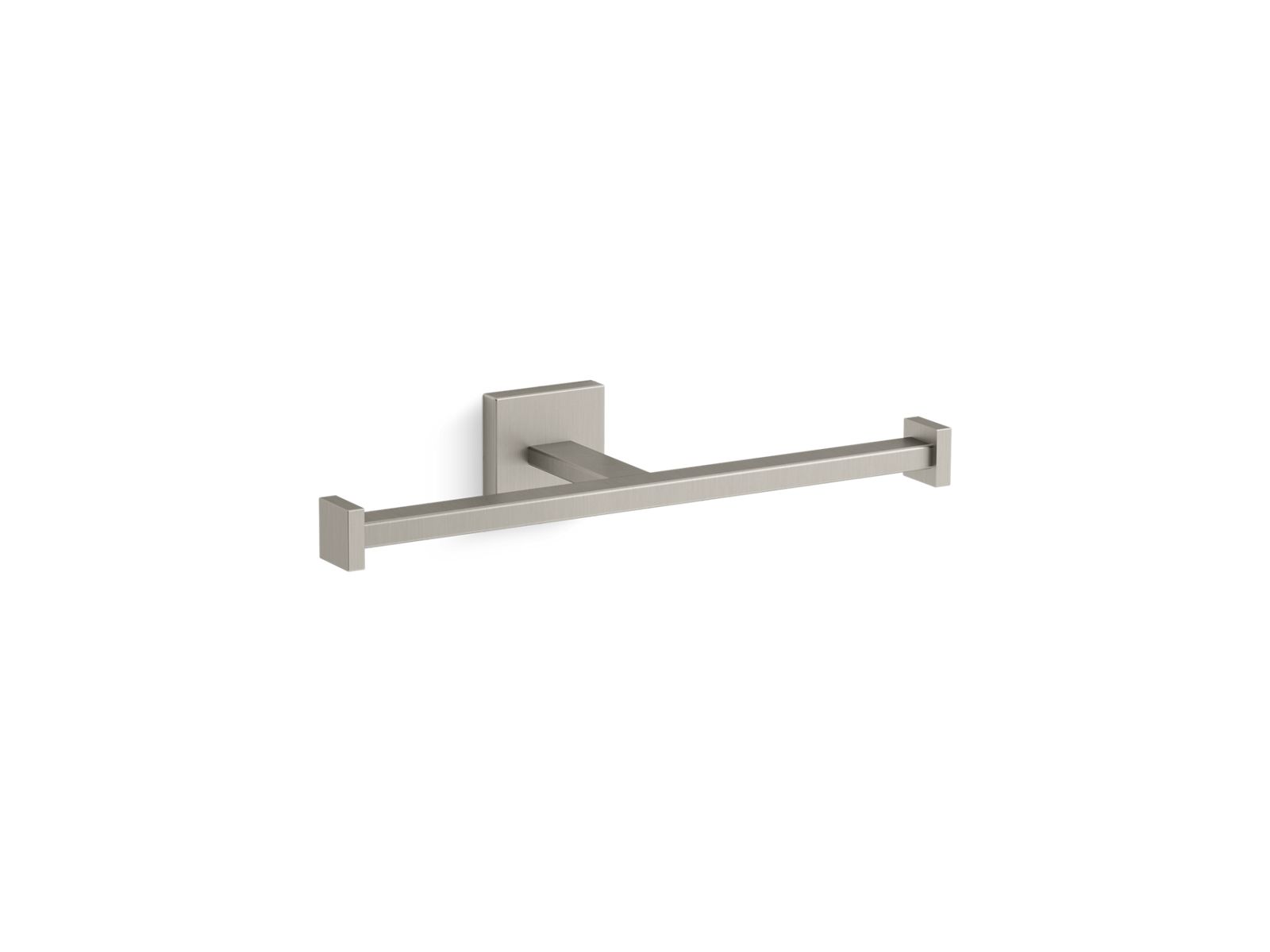 Square Double toilet paper holder