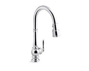 NEW-OPEN BOX Kohler Transitional Response Touchless Pull-Down Kitchen Faucet 