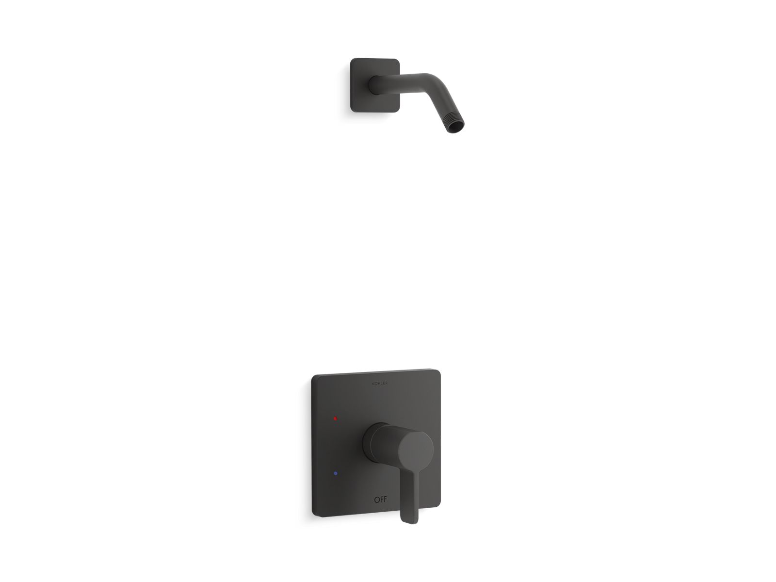 Parallel Rite-Temp shower trim kit, without showerhead