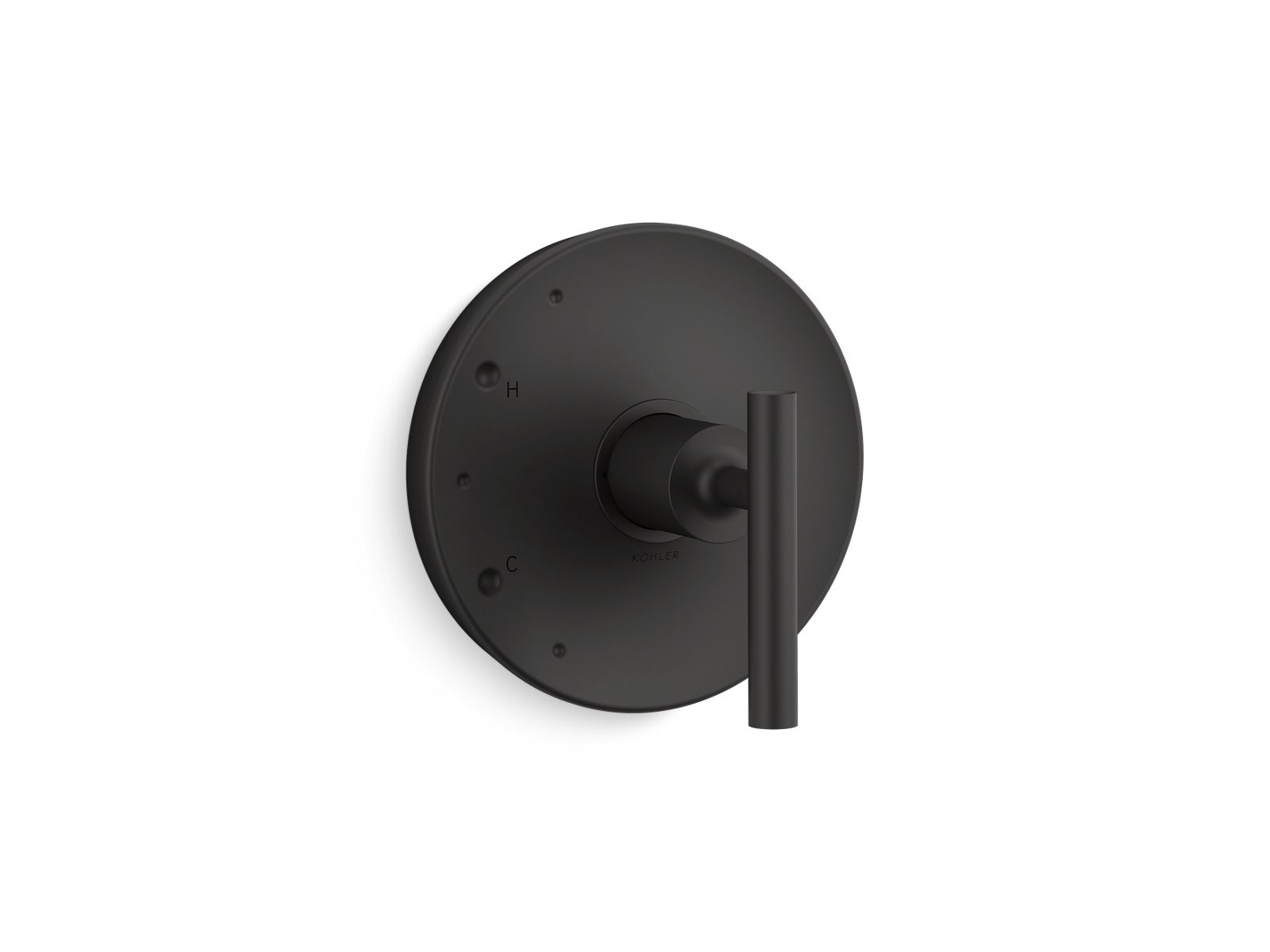 Purist Rite-Temp valve trim with lever handle