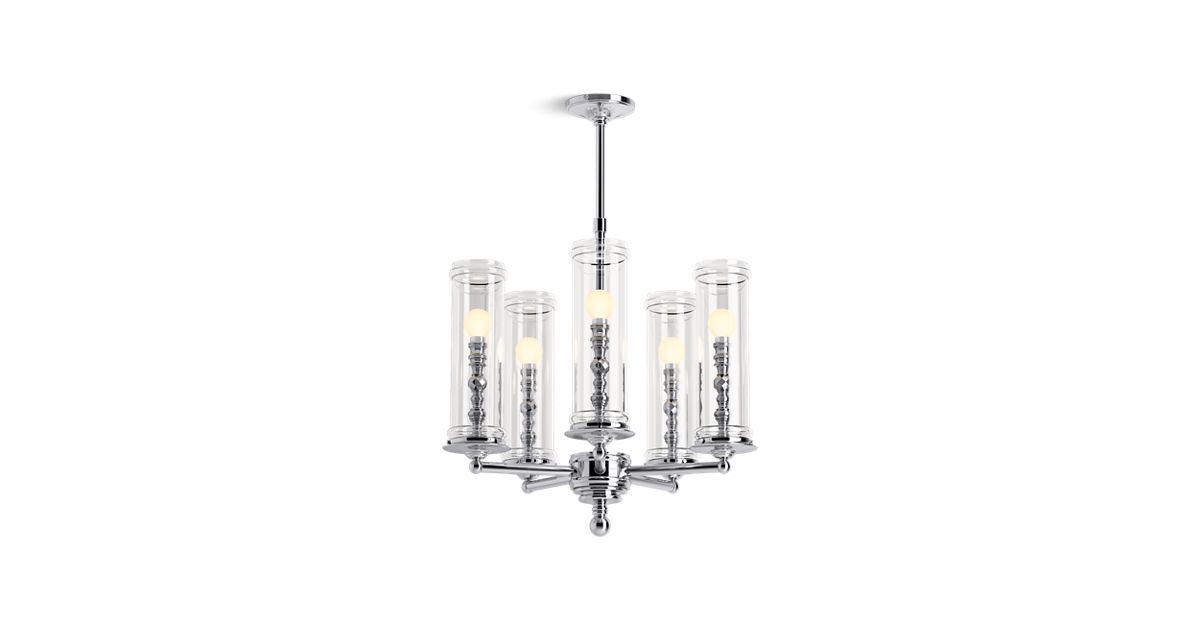 K23347CH05 Damask FiveLight Chandelier KOHLER Canada