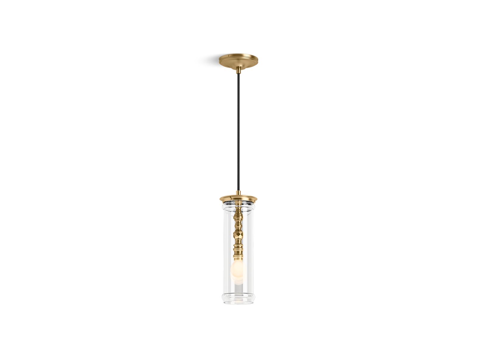 3/4 view of product with light on