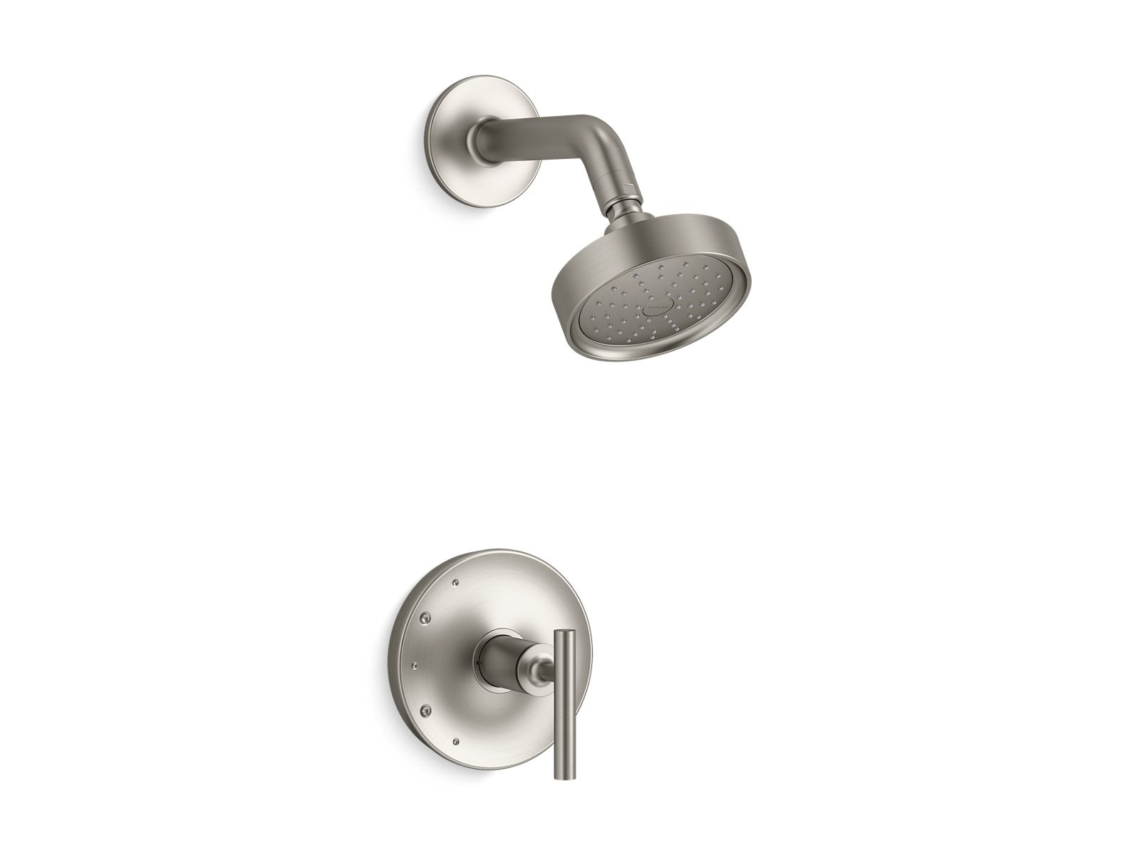 Purist Rite-Temp shower trim kit with lever handle, 1.75 gpm