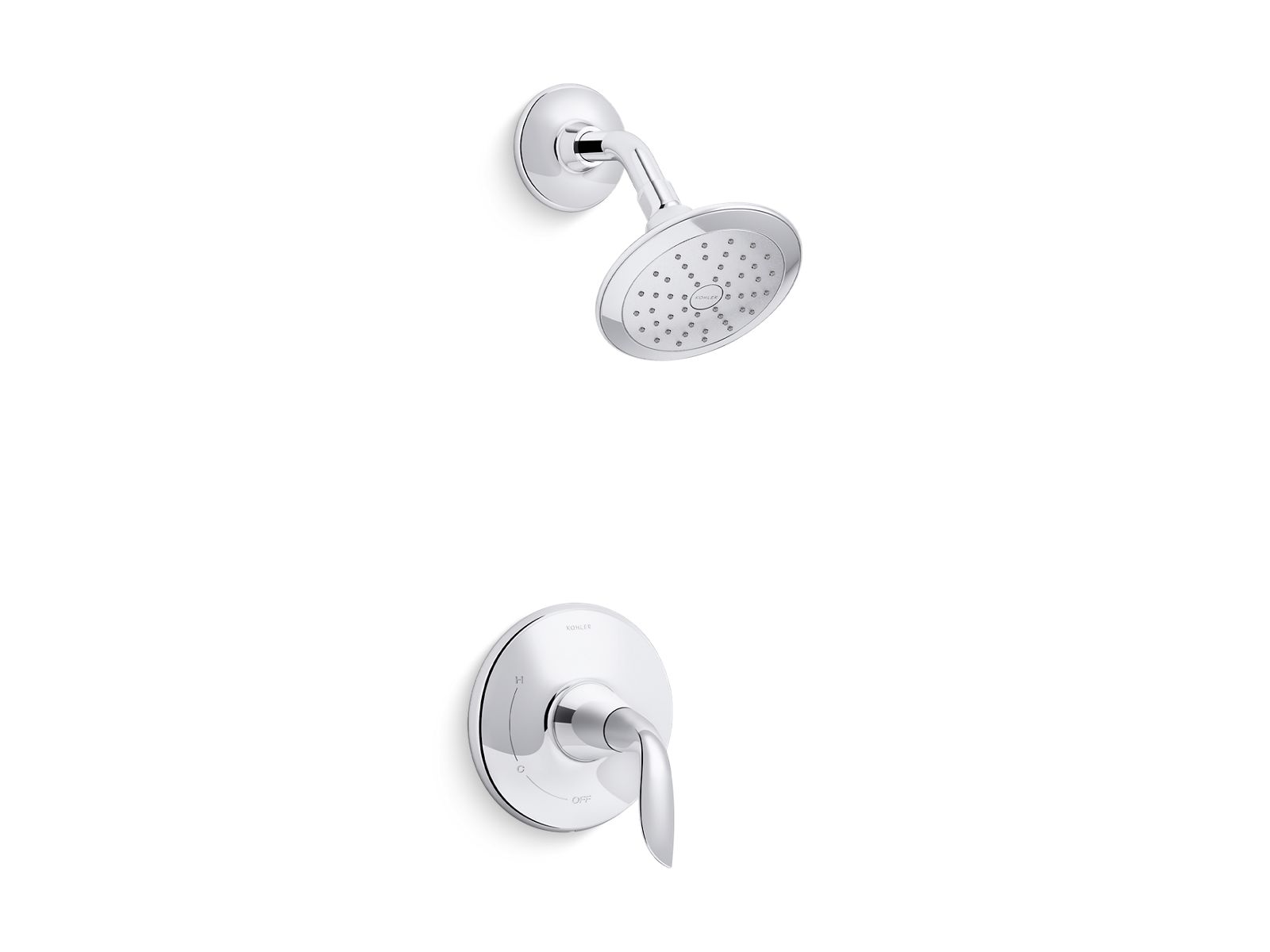 Kohler Co., Shower Trim, With soft lines inspired by nature, Refinia® faucets mimic the gentle, optimist uncurling of a